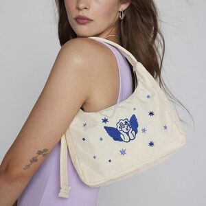 BAGGU • UO Exclusive Cherub Embroidered Nylon Mini Shoulder Bag